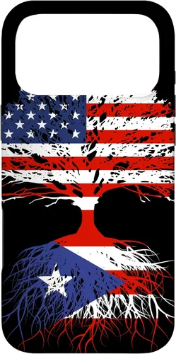 Miniatura 21 de Funda para iPhone 14 Puerto Rico Boricuas Roots Puerto Rico con bandera estadounidense