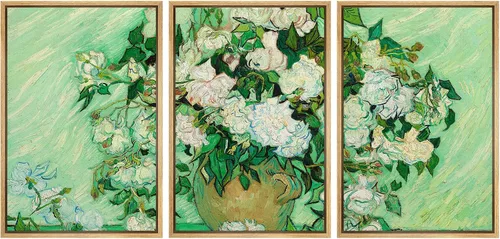 Miniatura 183 de Lienzo decorativo para pared - cuadro con estampado Giclée para decoración del hogar Noche estrellada sobre el Ródano