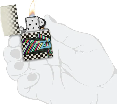 Miniatura 5 de Zippo Nostalgia Design 540 Color Glow in the Dark - Encendedor de bolsillo Nostalgia Gitd