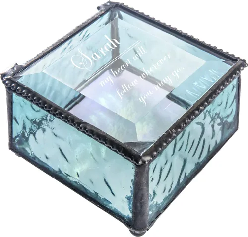 Miniatura 2 de Joyero personalizado decorativo, vitrina, organizador de almacenamiento, regalo de recuerdo para amiga, hija, hermana, niña, mujer, decoración