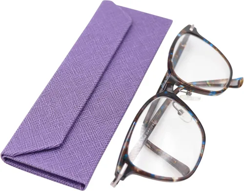 Miniatura 27 de Real Sic Funda para lentes de sol para hombres y mujeres, soporte magnético plegable para lentes de sol, inspirado en el color sólido