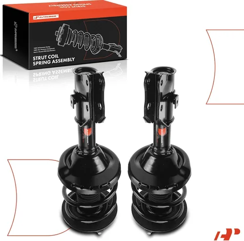 Miniatura 8 de A-Premium Puntales delanteros completos con conjunto de muelles helicoidales compatibles con Subaru Impreza 2011 2012 2013 2014, serie WRX, juego