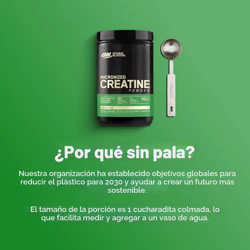 Miniatura 6 de Optimum Nutrition Creatina Micronizada Monohidrato en Polvo, Sin Sabor, 120 Porciones, 600 Gramos (El Embalaje Puede Variar)