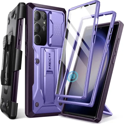 Miniatura 9 de TONGATE Funda para Samsung Galaxy S23 Ultra, [cubierta deslizante integrada para cámara y protector de pantalla] [2 marcos frontales] Funda de grado