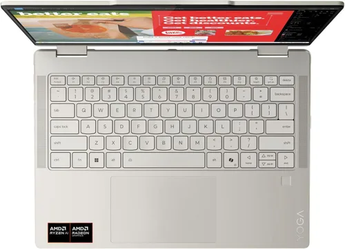 Miniatura 4 de Lenovo Yoga 7 2 en 1 Laptop 14AKP10 - AMD Ryzen AI 5 340 Copilot PC - Pantalla táctil OLED WUXGA de 14 pulgadas, memoria de 16 GB, SSD de 1 TB