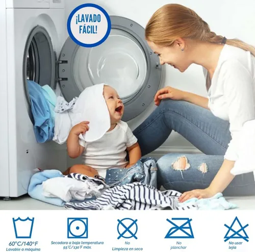 Miniatura 9 de Protector de colchón de bambú refrescante con cremallera - Funda de colchón 100% impermeable tamaño individual - Cubiertas de colchón de tela