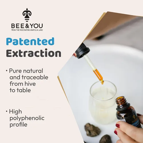 Miniatura 6 de Bee and You Extracto de propóleo puro natural, soluble en agua, propóleos de abeja, alta potencia, suplemento de apoyo inmunológico ultra puro