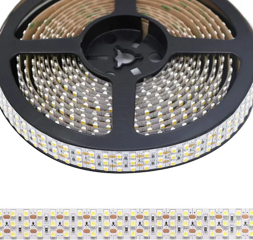 Miniatura 8 de DC12V - Tira de luces LED blancas de alto CRI 95 – Luz blanca de triple fila 6000K 360LEDs 3528SMD, cinta de luces LED flexibles para fotografía