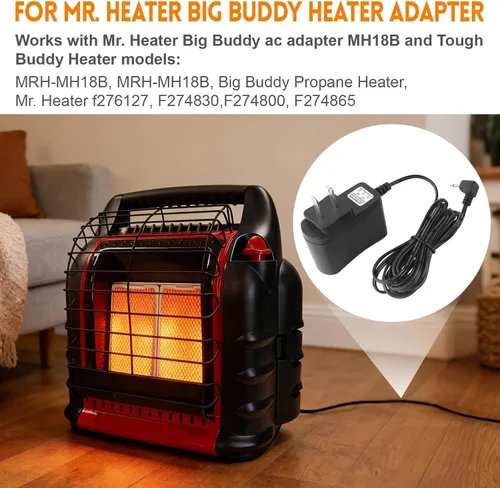 Miniatura 5 de F274830 Adaptador de corriente para calentador Mr. Heater Big Buddy MH18B F274800 F276127 F274830 F274865