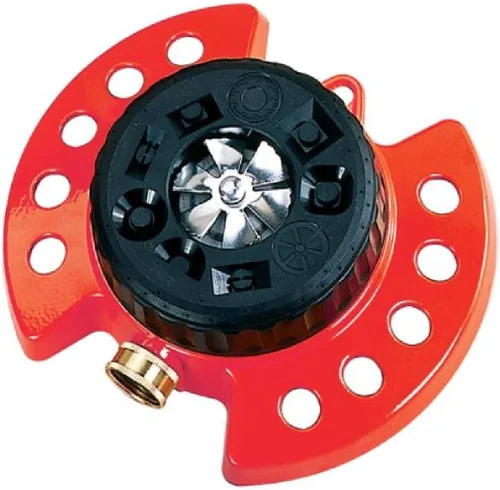 Miniatura 15 de Dramm ColorStorm - Aspersor de transmisión por engranajes sobre base de metal resistente y duradera, 4 patrones, ideal para áreas pequeñas, medianas
