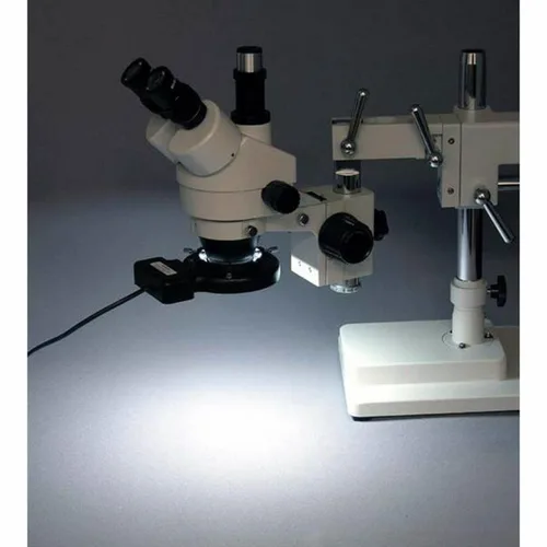 Miniatura 3 de AmScope Luz fluorescente del anillo del microscopio FRL12 12W
