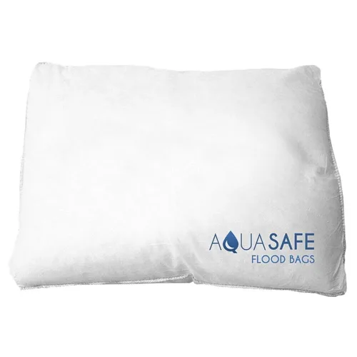 AquaSafe Bolsas de inundación, barrera de inundación absorbente de agua y almohadilla súper absorbente, 16 x 22 pulgadas (paquete de 5)