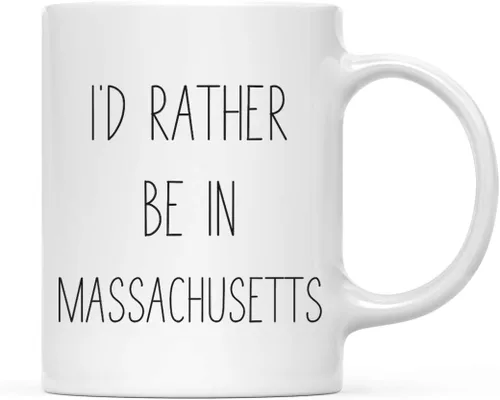 Miniatura 42 de Andaz Press Taza de café de 11 onzas, regalo con texto en inglés "I'd Rather Be in Alabama", 1 paquete, para estudiar en el extranjero, regalo