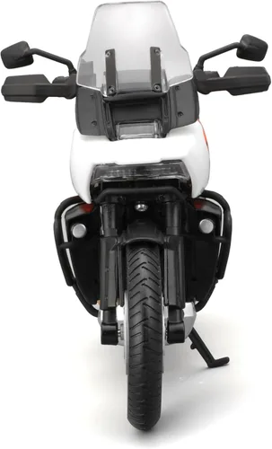 Miniatura 2 de Maisto 1:12 H-D 2021 Pan America, Naranja/Negro/Blanco