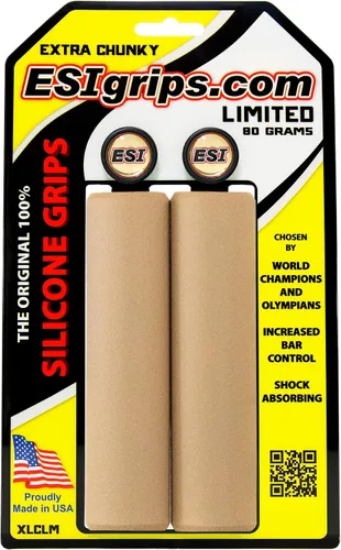 Miniatura 8 de ESI Grips Extra Chunky - Puños de MTB de silicona - Comodidad y control máximos para ciclistas de bicicleta de montaña y bicicleta eléctrica, Puños