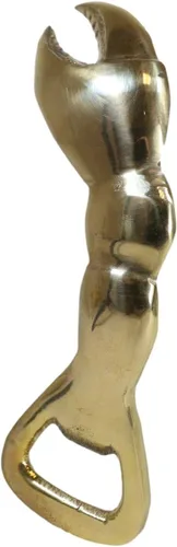 Miniatura 3 de Ebros Gift Latón macizo náutico marino cajún criolla garra de langosta mano soda cerveza tapa abridor de tapas costero mariscos océano mar animal