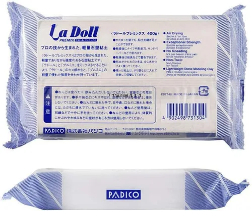 Miniatura 2 de PADICO AIR Dry Stone LA - Arcilla premezcla para muñecas 400 GM