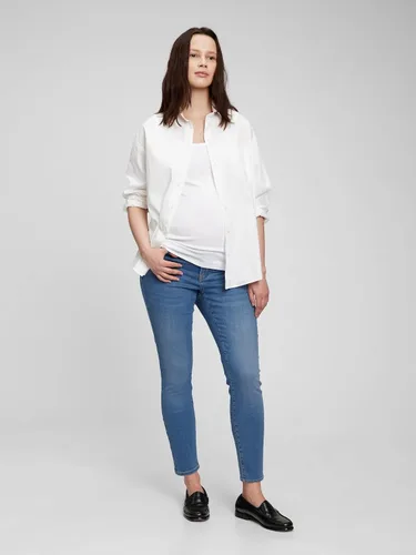 Miniatura 2 de GAP Women's Maternity Inset Panel Skinny Jeans