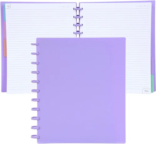 Miniatura 129 de Talia - Cuadernos de notas con tapas, planificador, personalizables, (Azul de Verano, Junior (5.5 pulgadas x 8.5 pulgadas)) Azul verano