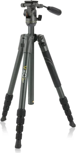 Vanguard VEO 2 235AP Trípode de viaje de aluminio con VEO 2 PH-25 cabeza panorámica para Sony, Nikon, Canon, Fujifilm sin espejo, cámara de sistema
