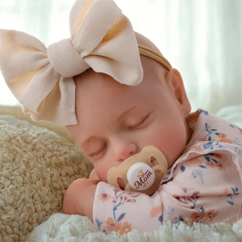 Miniatura 7 de BABESIDE Muñecas de bebé Reborn – Muñecas recién nacidas realistas de 20 pulgadas, bebé niña real con cuerpo de tela ponderada, juguete de regalo