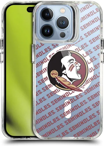Miniatura 150 de Head Case Designs Funda de gel suave FSU Seminoles de la Universidad Estatal de Florida con licencia oficial compatible con Apple iPhone 13 Pro Max