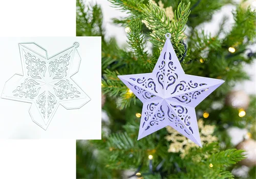 Miniatura 53 de Plantillas de corte de metal para Navidad DIY, plantilla de estampado en relieve para álbum de recortes, creación de tarjetas, molde para álbum