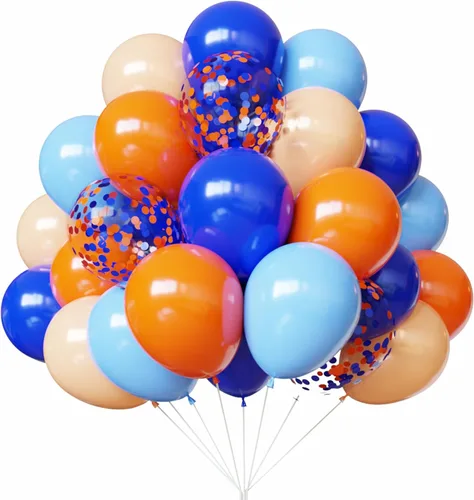 Miniatura 26 de Globos rojos y blancos, 67 globos de confeti rojo de 12 pulgadas y globos blancos para el día de la madre, día de San Valentín, cumpleaños, boda