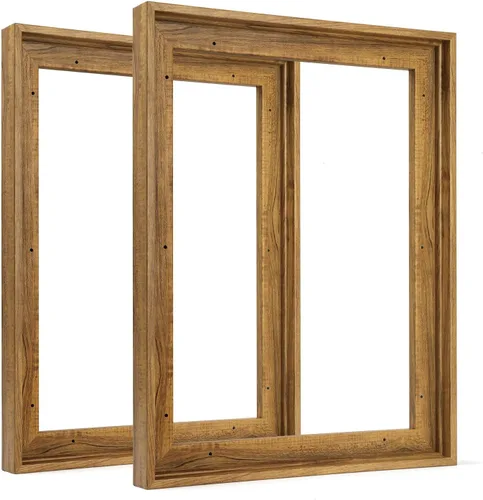 Miniatura 22 de FOLKOR Floating Frame for 8x10 Inch Canvas Painting with 0.6-0.8" Deep, 2 Pack Canvas Floater Frame Living Room Decor, Wall Art frame for Prints Oil