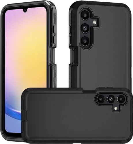 Miniatura 11 de Defender Funda para Samsung Galaxy A17 5G, resistente a prueba de golpes, a prueba de polvo, 3 en 1, funda protectora resistente para Galaxy A17 5G