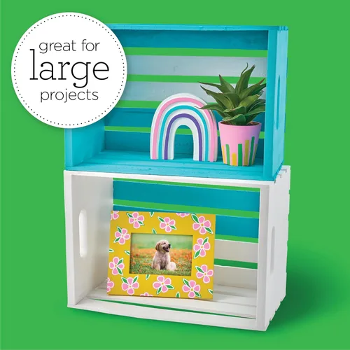 Miniatura 7 de Apple Barrel Juego de pintura acrílica para manualidades, acabado mate, juego de 8, 8 onzas líquidas (paquete de 8), surtido