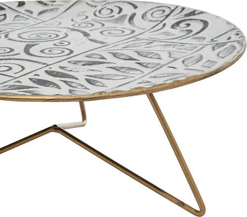 Miniatura 5 de Deco 79 Soporte para tartas, multicolor
