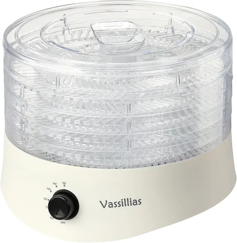 Pequeña máquina deshidratadora de alimentos - Deshidratador para alimentos saludables, carne, cecina, frutas, verduras, hongos y hierbas, 280W,