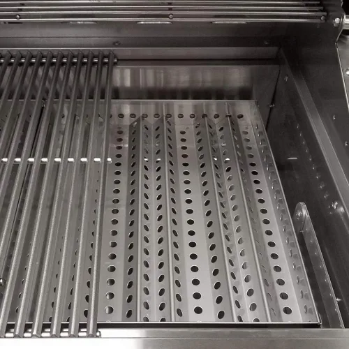 Miniatura 5 de Turbo Charcoal - Parrilla de barbacoa de acero inoxidable integrada de 32 pulgadas con bandeja de carbón