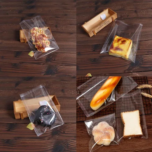 Miniatura 6 de Bolsas de celofán transparente de 4 x 5 pulgadas, 500 unidades, bolsas de celofán autoadhesivas, pequeñas bolsas de plástico OPP resellables de 1