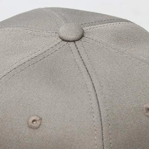 Miniatura 6 de UNDERCONTROL Gorra de camionero ajustable de ala plana con correa trasera para gorra unisex