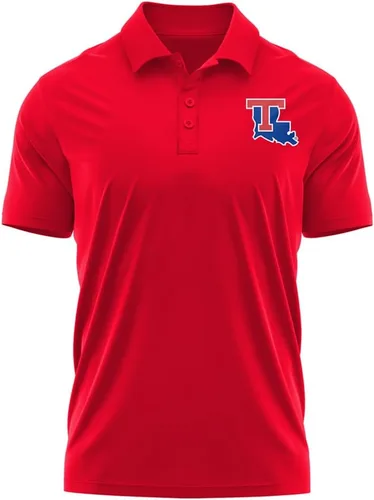 Miniatura 56 de Camisa polo deportiva oficial de la NCAA Collegiate para hombre, colección con logotipo en el pecho izquierdo