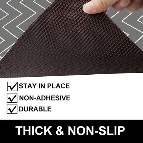 Miniatura 4 de Tapete para debajo del fregadero, 24 x 36 pulgadas, tapetes premium duraderos e impermeables para proteger gabinetes de cocina y baño, forro de Negro