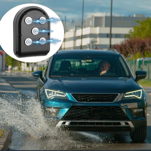 Miniatura 7 de Soporte magnético para llaves con cerradura, caja de cerradura magnética oculta debajo del automóvil, combinación segura de 4 dígitos con código