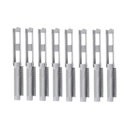 Miniatura 6 de 25 varillas de cabello permanente, rodillos de plástico para ondas frías, pinzas para rizador, barra de permanente, herramienta de peinado de 1