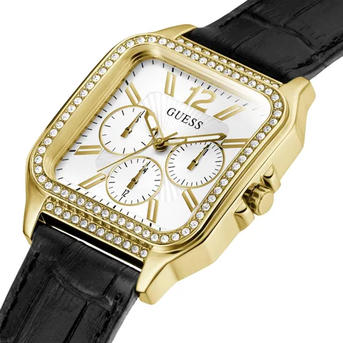 Miniatura 5 de GUESS 36mm Multifunction Stainless Steel Watch with Crystals