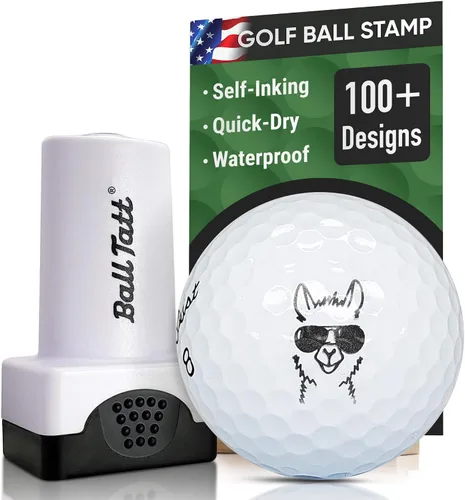 Miniatura 33 de Sello de pelota de golf - Marcador autoentintado - Herramienta de marcado permanente de secado rápido, sin fugas ni recargas, sello de golf