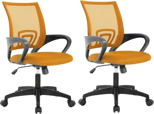 Miniatura 20 de PayLessHere Silla de oficina en casa, silla de escritorio para computadora, silla ergonómica ajustable, soporte lumbar, reposabrazos ejecutiva