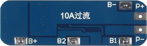 Miniatura 5 de 4 unids 3S 12V 10A BMS Tablero de protección de batería de litio Liion Cargador módulo de protección