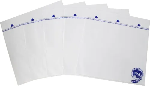 Miniatura 5 de (100) Fundas interiores de registro de 12 pulgadas, 3 capas de calidad de archivo, polietileno de alta densidad antiestático con inserto de papel