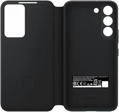Miniatura 5 de Samsung Oficial S22 Smart Clear View Cover Negro