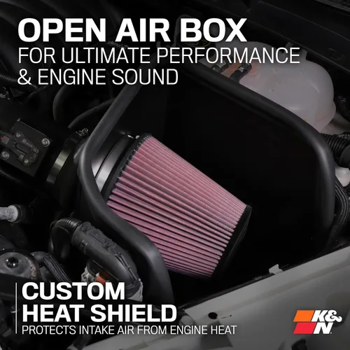 Miniatura 6 de K&N 69-1213TS - Kit de admisión de aire frío, mejora el rendimiento, con filtro de por vida, para Honda Accord de 2.4 L