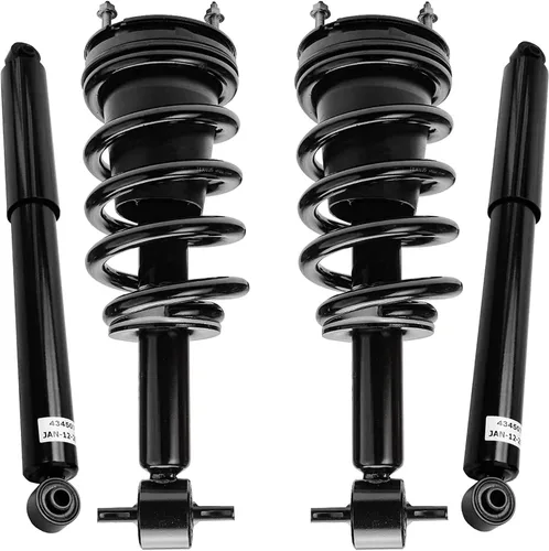 Miniatura 42 de Detroit Axle - Amortiguadores de puntales para Nissan Sentra 2007-2012 [Base S SL SR] Puntales delanteros completos con amortiguadores traseros