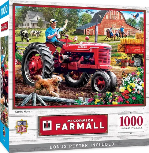 Miniatura 4 de MasterPieces Farmall Case Ih - un rompecabezas clásico americano de 1000 piezas