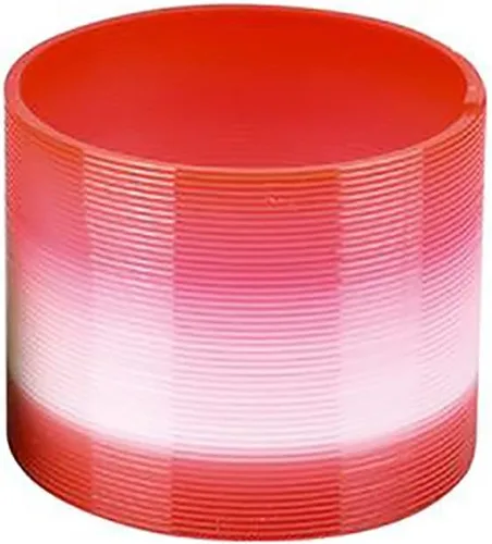 Miniatura 5 de Chochkees Muelles helicoidales de plástico de dos tonos, rellenos de bolsas de golosinas, recuerdo de fiesta para niños, 3 pulgadas, 3.150 in